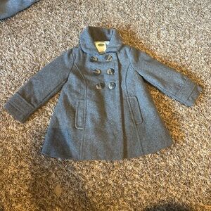 Old Navy Wool Blend Double Breasted Pea Coat